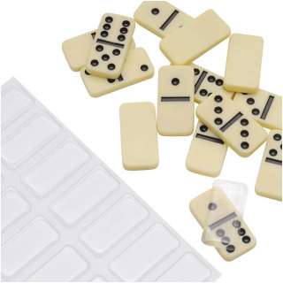 Plastic Domino Jewelry Pendant Tiles And Epoxy Stickers   For Pendant 