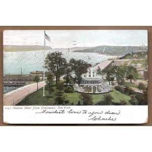  Postcard Hudson River From Claremont New York 1906 