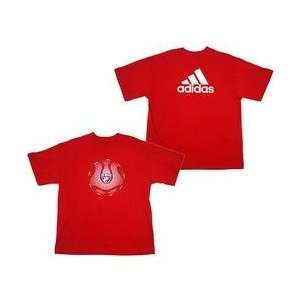  adidas FC Dallas Reverb T Shirt   Red Large Sports 