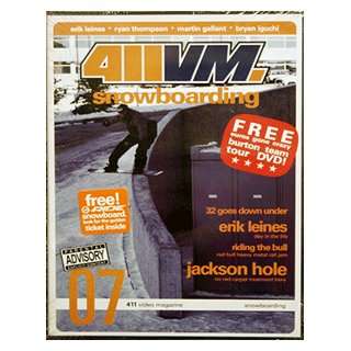  411 (SNOW) ISSUE #7 DVD sale: Sports & Outdoors