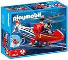 PLAYMOBIL Firefighting Helicopter 4824  