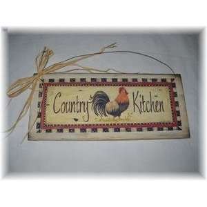  Rooster Country Kitchen Wall Art Sign: Home & Kitchen