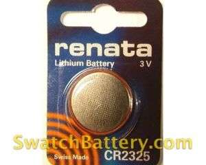 Renata CR2325 Lithium Battery 2325 Watch  