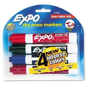  EXPO Products   EXPO   Low Odor Dry Erase Markers, Chisel 
