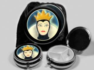 Evil Queen Pocket Mirror Pill Box #2396  