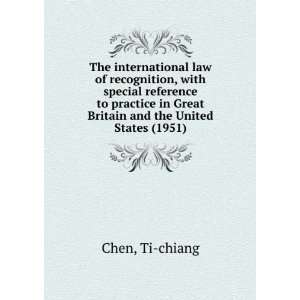   Britain and the United States. (9781275202801) Ti chiang. Chen Books