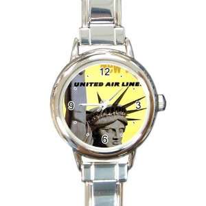  Vintage Poster New York by  Italian Charm Watch 