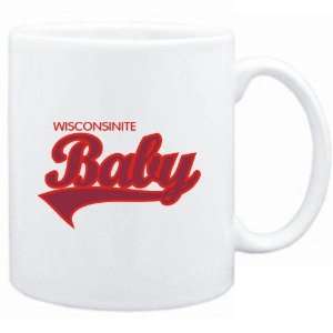  Mug White  Wisconsinite BABY  Usa States Sports 