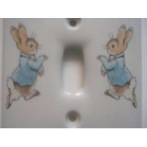  Beatrix Potter Peter Rabbit Ceramic Switch Plate 