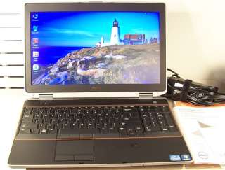   E6520 Laptop Intel Core i7 2620M 2.7ghz/4M Win7 Pro 8GB/250GB  