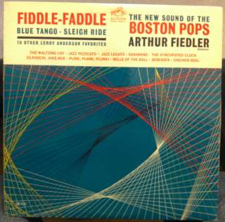 FIEDLER fiddle faddle LP VG+ SD LM 2638 1962 1s/1s  