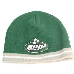    Amp Energy Band Stripe Winter Knit Beanie Hat: Sports & Outdoors