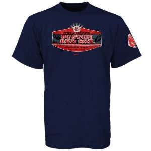  Nike Boston Red Sox Navy Blue Spring Training T shirt 