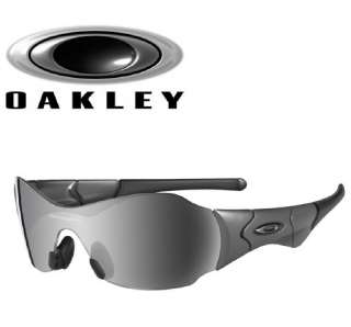 New OAKLEY ZERO Dark Grey w/ Black Iridium Sunglasses 05 286  