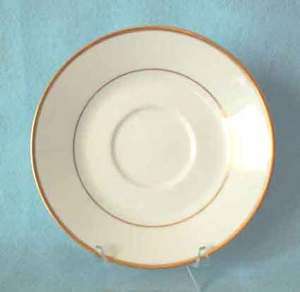 Noritake Heritage Pattern (2982) White Saucer  