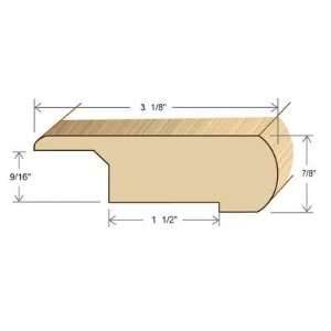  78 Solid Hardwood Unfinished Acacia Stair Nose Overlap 