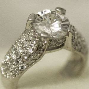 2CT ANTIQUE STYLE BRIDAL WEDDING ANNIVERSARY RING SALE  