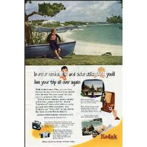   Vintage Ad Kodak live your trip all over again 