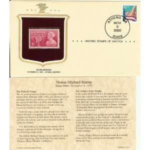 Historic Stamps of America Moina Michael Stamp Issue Date: November 9 