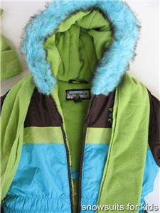 NWT Girls 2T 3T 4T Rothschild 4 Piece Snowsuit ski outfit $95 Retail 