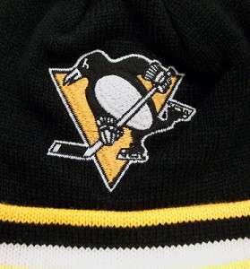 Pittsburgh Penguins winter hat Mitchell and Ness Pom knit hat winter 