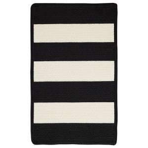  Capel 0848 320 Willoughby Black/White Indoor / Outdoor Rug 
