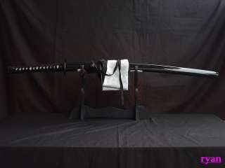 Handmade Full Tang Japanese Samurai Katana Sword Cyclone Tsuba Cut 