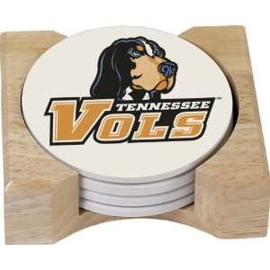 NCAA Tennessee Volunteers Absorbent Coaster Four Pack Gift 