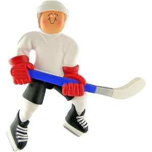  OC 057 Male Hockey Personalized Christmas Ornament: Home 