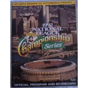   Program Atlanta Braves VS. Pittsburgh Pirates 