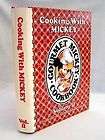COOKING WITH MICKEY MOUSE AROUND OUR WORLD 1986 2nd Print Walt Disney 