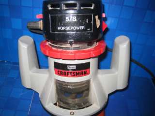  CRAFTSMAN 315.17300 5/8 HP ROUTER  