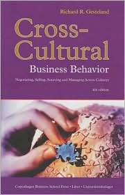 Cross Cultural Business Behaviour Negotiating, Selling, Sourcing and 