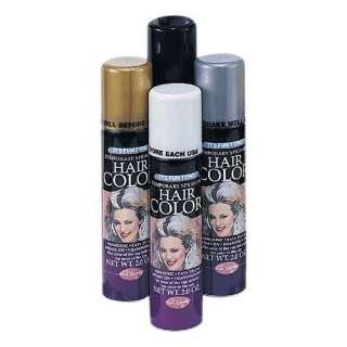  Silver or Grey Colored Hair Spray Clothing