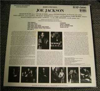 33 LP Joe Jackson Body And Soul A&M SP5000  