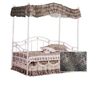   Safari Canopy Set White Metal Twin Day Bed Day Bed