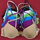 Pack Sexy Sassy Demi Cup Front Closure T Shirt Bra 32 34 36 38 40 B 