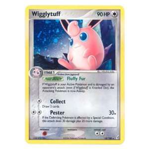   EX Crystal Guardians #13 Wigglytuff Holofoil Card [Toy] Toys & Games