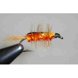  Spring Wiggler Red/Yellow Verigated #6