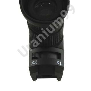 magnification 1x 2x turnable angle 360 degree dimensions 60mm x 35mm x 