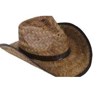  Brown Straw Cowboy Hat: Toys & Games