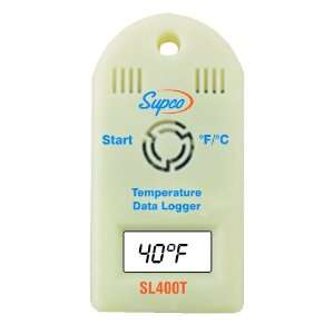 Supco SL400T Mini Data Logger with LCD Display, Temperature, 3 Length 