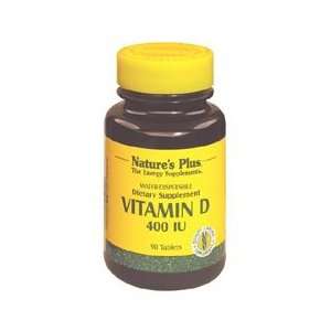 Natures Plus   Vitamin D, 400, 90 tablets  Grocery 