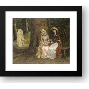 Unrequited Love   a Scene From Much Ado About Nothing 24x21 Framed Art 