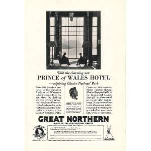  1928 Prince of Wales Hotel Glacier National Park Great 