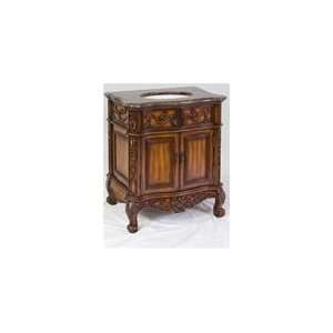  Adria Classic Single Bathroom Vanity Cabinet 30 Inch: Home 
