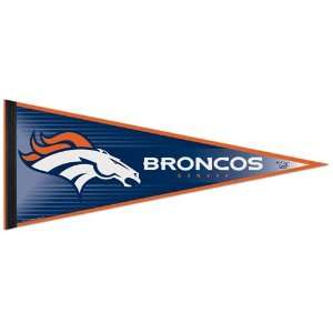  Football Pennants: NFL Denver Broncos Pennant (2 Pack 
