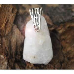  Azeztulite Quartz Pendant in Sterling Silver Health 