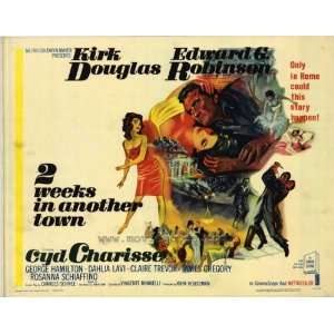   Sheet 22x28Kirk DouglasEdward G. Robinson Cyd Charisse