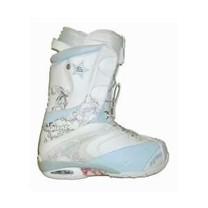    Lace Snowboard Boots Size 7 White Sky 